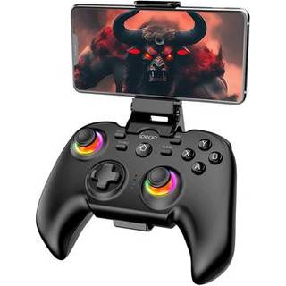 iPega PG-9115 Trådløs spilcontroller med RGB - Android/iOS/PC/PS4/PS3/Switch - Sort