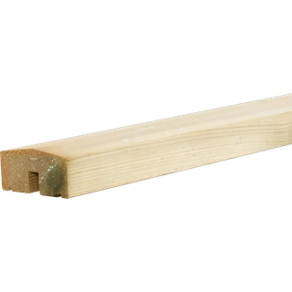 PLUS Klink/Plank mellem/topafslutning, PEFC, nåletræ, 174 cm