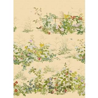 Scenic Flora Japanese Paperweave - Gold