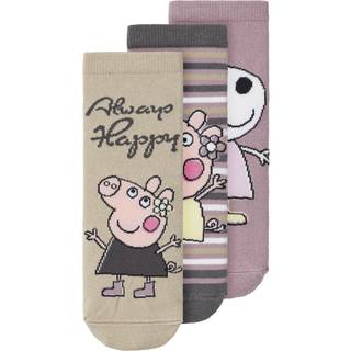 Name It Dassa Gurli Gris 3 pak strømper - Elderberry
