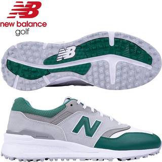 NEW BALANCE Golfsko 997 SL, grå/hvid