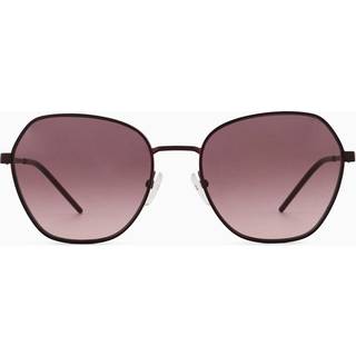 Emporio Armani Kvinde EA2161 34018D Solbriller Metal Rød Rosa Geometrisk Normal Skygge