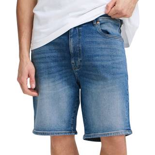 Solid Ryan Shorts Middle Blue Denim