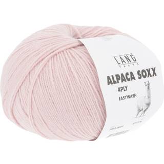 Lang Yarns Alpaca Soxx 4-ply 0009 Indhold: 70% Superfine alpaca, 30% Nylon Vægt/længde: 100 g = ca 390 m Anbefalede pinde: 2.50-3.50 mm Strikkefasthed: 10x10 cm = 30 m x 41 r Vask: Max 30 °C / Kan tørretumbles ved lav varme / Brug vaskemiddel til finvask uden skyllemiddel.