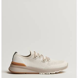 Brunello Cucinelli Mesh Running Sneakers Beige