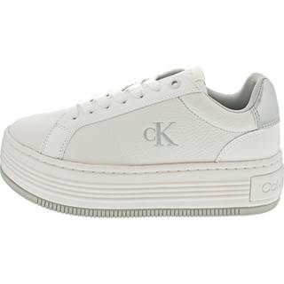 Calvin Klein White Leather Women Sneakers