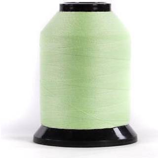 Finesse trd solide farver | 100% polyester 3-lags 50wt | Trdkegler | 100 % polyestertrd til quiltning og syning (Eucalyptus Green 1 100 Yards)