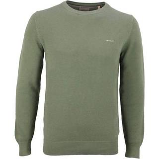 GANT Herre Crewneck sweater af bomuldspiqué (4XL)