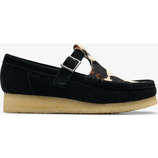 Wallabee T Bar Shoes in Black Interest - 7