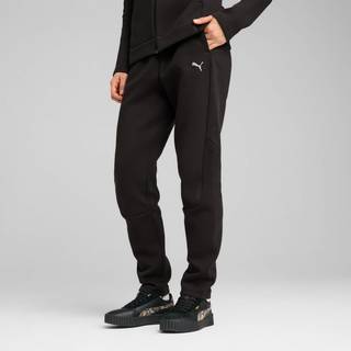 Women&#39;s Puma EVOSTRIPE Sweatpants, Black, Size S, Clothing - Black - S