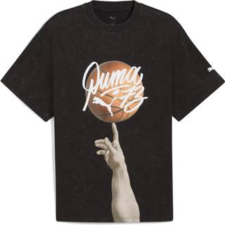 Men&#39;s Puma Dylan Exhibit Basketball T-Shirt, Black, Size XXL, Clothing - Black - XXL
