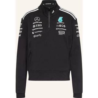 MERCEDES - AMG PETRONAS FORMULA ONE TEAM QUARTER ZIP TRØJE - Black / White