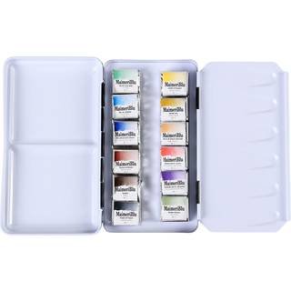 Maimeri Blu Sæt med akvarel maling Travel Kit 12 x 1,5 ml