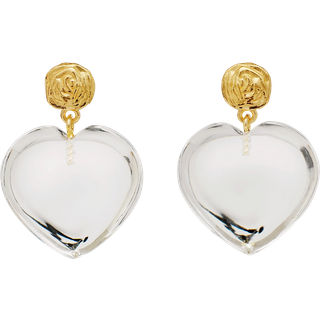 Maanesten Lemona Øreringe 18 kt. Forgyldt Sølv 9976a - Dame - 925 Sterling Silver