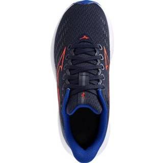 Mizuno Enerzy Rider Neutral Running Shoe Kids - Dark Blue, Red, Size 2.5 - dark_blue