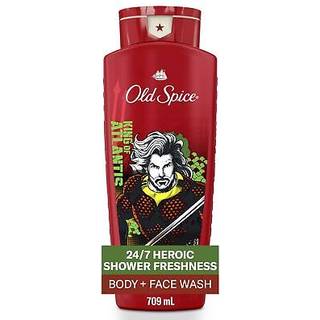 Old Spice Cleansing Body Wash for M?nd 3X Defense 24/7 Shower Frisk med vedvarende duft 2-i-1 Body & Face Wash Smell Like a Hero Aquaman Fresh Oc