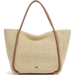 Abro Maglia Raffia Willow Shopper taske natur
