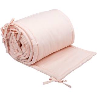 Sengerand - Blød sengerand 360x30 cm - Peony lyserød - Sengerand til tremmeseng - Müsli By Green Cotton