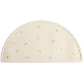 Mushie Silicone Placemat til børn | BPA-fri ikke-glidende design (drager)