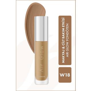 Farmasi Air Glow Foundation Dybt fugtgivende og letvgts hudplejeeffekter Havvandsformel Naturligt udseende Hud Fugtet Bldere og glattere Opbygg