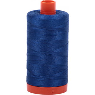 Aurifil Mako Cotton Thread Solid 50WT 1422yds Dark Cobalt