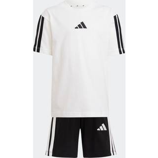 Essentials Kids Tee sæt - White / Black - 128