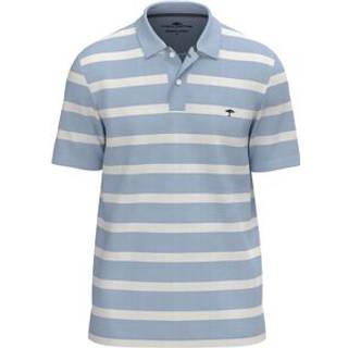 Fynch-Hatton Herren Polo-Shirt blau gestreift