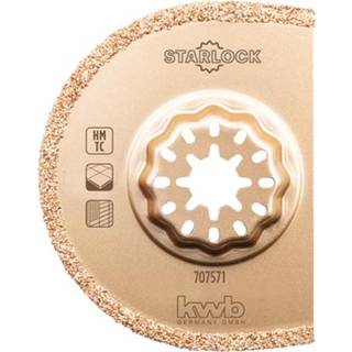 kwb HM-TC halvcirkelformet hårdmetalsavklinge til multicutter, Ø75 x 1,2 mm
