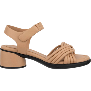 ECCO Sculpted Sandal LX 35 - Højhælet sandaler i læder til damer - Brun - Size: 38 (UK 5-5.5)