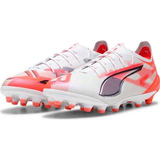 Puma ULTRA 5 ULTIMATE AG Football Boots Unisex, White, Size 40, Shoes - Glowing Red - 40