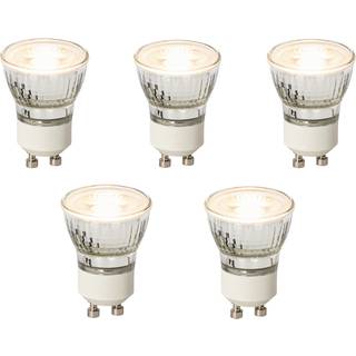 Sæt med 5 GU10 dæmpbare LED-pærer 35 mm 4W 200 lm 2700K