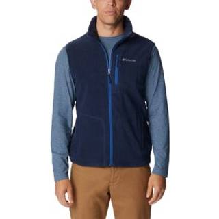 Columbia Fast Trek Full Zip Fleece Vest Collegiate Navy