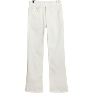 GANT Dame Slim fit hvide jeans med svaj (30)