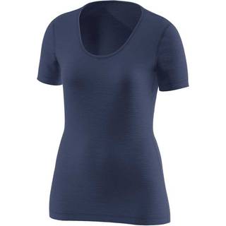 Löffler Women's Shirt S/S Merino Light Merino undertøj Damer størrelse 40 farve blå