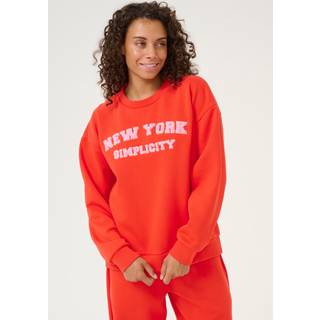 Culture CUchira Sweatshirt - Rød - Str S - Damer