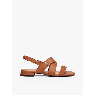 TH Monogram Leather Sandals