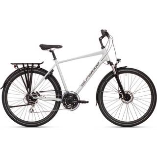Hybridcykel Superior STK 400 hvid/sølv