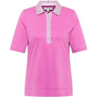 Polo Bluse - Magenta Pink