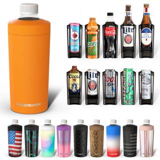 Frost Buddy Universal XL kan k?ligere - passer til alle - til 12 16 20 og 24 ounce flasker - isoleret dobbeltv?gget rustfrit st?l (Rocky Top)