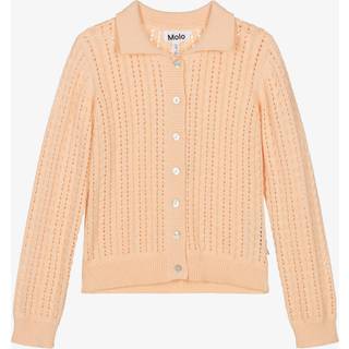 Molo Gwendolyn Knitted Cardigan Pale Melon 92/98 cm Orange. 92/98 cm kvinde