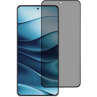 Xiaomi Redmi Note 14 Privacy Full Cover Skærmbeskyttelse Hærdet Glas - Sort Kant
