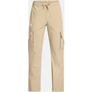 Under Armour Icon Woven Boys' Pants City Khaki / White YLG (149 - 160 cm)