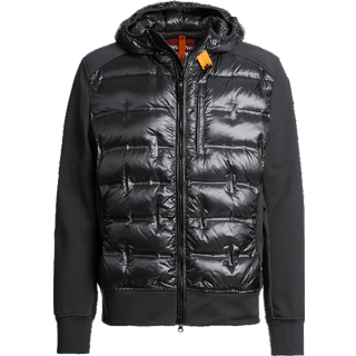 Parajumpers Faron Techno Hybrid Hooded Jacket Black