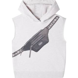 Marc Jacobs Kids Sleeveless cotton-blend sweatshirt - grey - Y 6