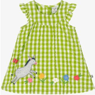 Frugi Frugi Green Gingham Body Dress