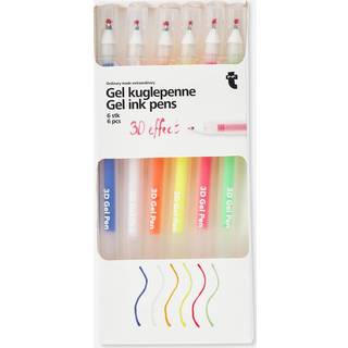 Penne med gelblæk. 6 stk