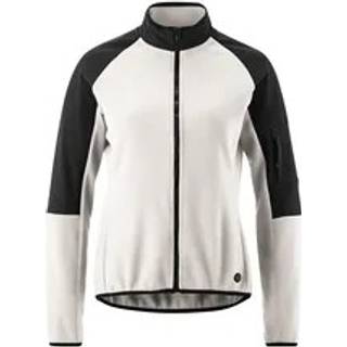 Gonso Women's Adventure Jersey Fleece Cykeljersey Damer størrelse 42 farve grå/hvid