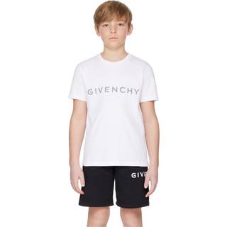 Givenchy Kids 4G cotton jersey T-shirt - white - Y 6