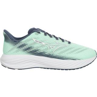 Mizuno Enerzy Rider Neutral Running Shoe Kids - Mint, White, Size 3.5 - mint
