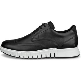 ECCO Gruuv Studio M - Formel sko i læder til herrer - Sort - Size: 40 (UK 6.5-7)